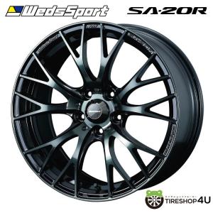 4本購入で送料無料 Weds Sport SA-20R SA20R 16インチ 16x7.0J 5/114.3 +42 WBC ウォースブラッククリアー 1本価格 【代引き不可】｜tireshop4u