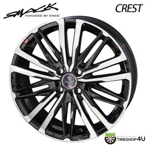 共豊 4本セット SMACK CREST スマック クレスト 17インチ リム幅7.0J