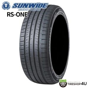 処分特価 235/40R19 2023年製 SUNWIDE RS-ONE 235/40-19 96W サマータイヤ 新品1本価格 【代引き不可】｜tireshop4u