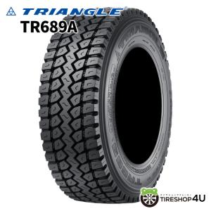 4本セット 245/70R19.5 2022年製 TRIANGLE TR689A 245/70-19.5 135/133L 16PR サマータイヤ 新品4本価格｜tireshop4u