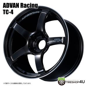 ADVAN 4本購入で送料無料 Racing TC-4 18x8.5J 5/114.3 +45 UBR