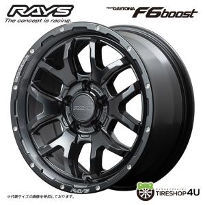 RAYS RAYS TEAM DAYTONA F6 Boost 17x7.0J 5/114.3 +40 N1 セミグロス