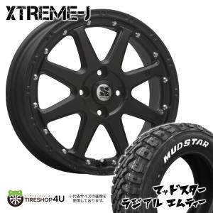 MLJ 4本セット XTREME-J 18x8.0J 5/114.3 +40 FBK MONSTA TERRAIN