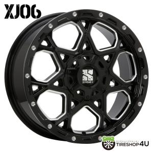 XTREME-J XJ06 17x7.5J 5/114.3 +35 GBM グロスブラックミルド 新品ホイール1本価格 【代引き不可】｜tireshop4u