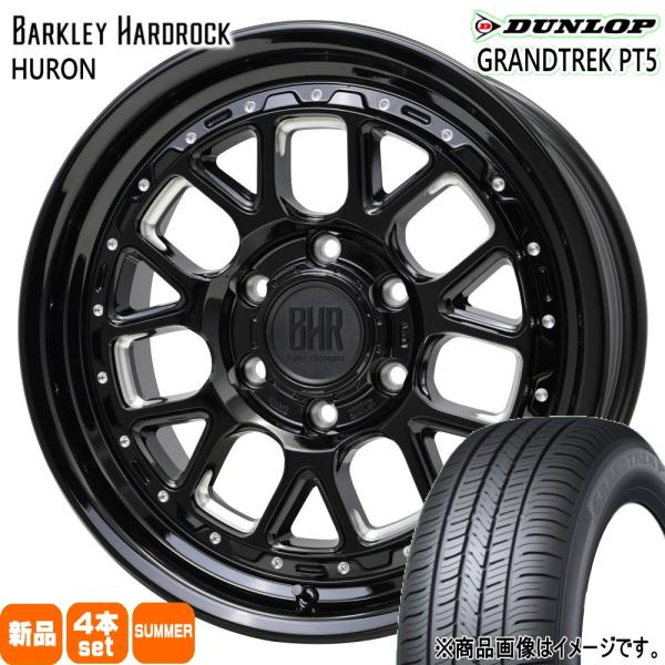 法人配送 265/60R20 112H ダンロップ PT5 夏用 サマータイヤ BHR HURON ...