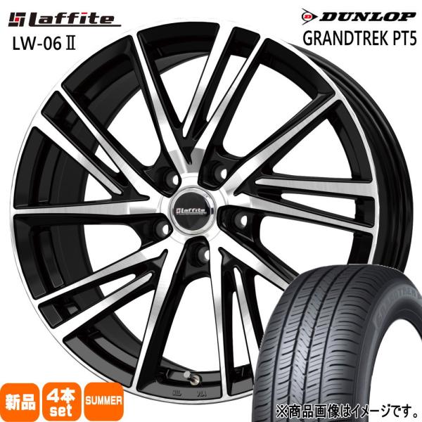 215/50R18 92V ダンロップ GRANDTREK PT5 夏用 サマータイヤ Laffit...