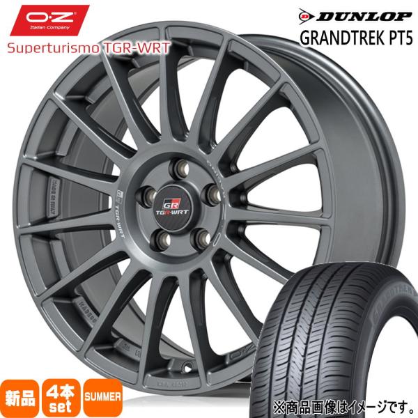 215/50R18 92V ダンロップ GRANDTREK PT5 夏用 サマータイヤ Supert...