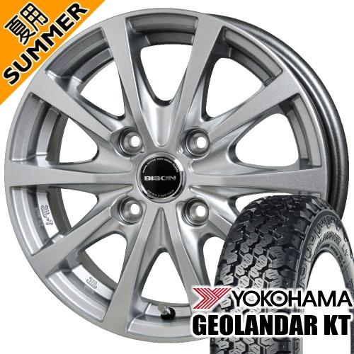 スズキ キャリィ ヨコハマ GEOLANDAR KT 145/80R12 80/78 LT規格 夏タ...