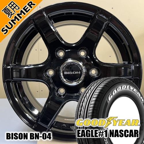 200系 専用 グッドイヤー イーグル#1 ナスカー 195/80R15 107/105 夏タイヤ ...