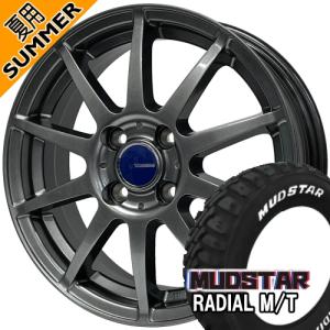 N VAN アトレー ハイゼットマッドスター ラジアル M/T 145/80R12 80/78 LT規格 夏タイヤ ウィナーズ CF01 12×4.00B 4穴 4/100 12インチ｜tireshop78