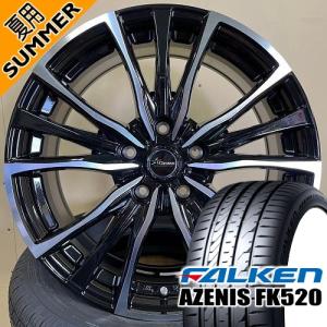 カムリ マークX ファルケン FK520 235/40R19 夏タイヤ Chronus CH-110 19×8.0J 5穴 5/114.3 19インチ｜tireshop78