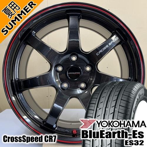 リーフ プリウスα etc ヨコハマ BluEarth-Es ES32 215/50R17 夏タイヤ...