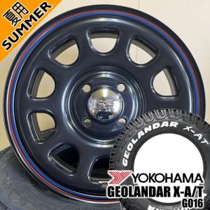 MLJ Daytona SS 160系 プロボックス・サクシード ヨコハマ ジオランダー X-A/T G016 175/80R14 99/98 夏タイヤ 14×5.0J 4穴 4/100 14インチ｜tireshop78