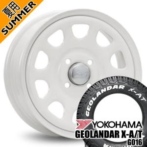 MLJ Daytona SS 160系 プロボックス・サクシード ヨコハマ ジオランダー X-A/T G016 175/80R14 99/98 夏タイヤ 14×5.0J 4穴 4/100 14インチ｜tireshop78