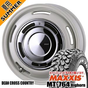 DEAN CROSS COUNTRY 160系 プロボックス・サクシード MAXXIS MT-764 Bighorn 195R14 LT 夏タイヤ  5.0J 4穴 4/100 14インチ｜tireshop78