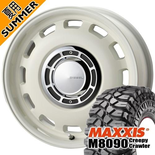 JB64 JB23 ジムニー 専用 MAXXIS M8090 CreepyCrawler 6.50R...