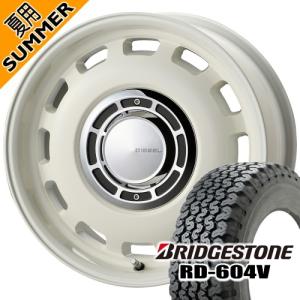 160系 プロボックス・サクシード ブリヂストン RD-604V 165R14 6PR 夏タイヤ X BLOOD DIESEL 14×5.0J 4穴 4/100 14インチ｜tireshop78