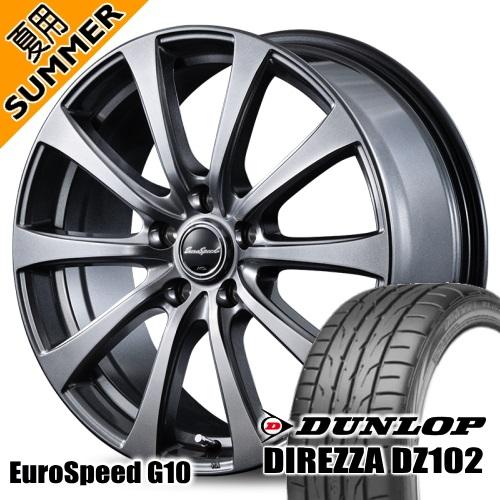 レヴォーグ アテンザ GH ダンロップ ディレッツァ DZ102 215/50R17 夏タイヤ Eu...