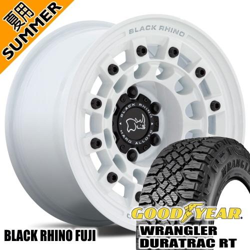 BLACK RHINO FUJI プラド FJクルーザー グッドイヤー WRANGLER DURAT...