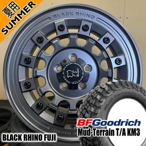 BLACK RHINO FUJI RAV4 デリカD:5 BFグッドリッチ マッドテレーン T/A ...