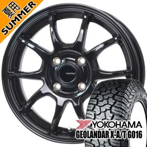 ハスラー ハイゼット アトレー アゲトラ ヨコハマ ジオランダー X-A/T G016 165/70R15 夏タイヤ G・Speed G-06 15×4.5J 4穴 4/100 15インチ｜tireshop78