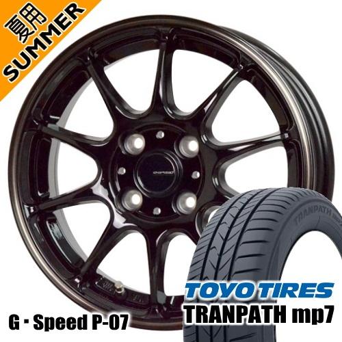 フリード トーヨータイヤ トランパス mp7 185/65R15 夏タイヤ G・Speed P-07...