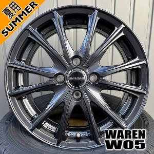 エブリィ キャリー ハイゼット etc グッドイヤー CARGO PRO 145/80R12 80/78 LT規格 夏タイヤ WAREN W05 12×3.50B 4穴 4/100 12インチ｜tireshop78