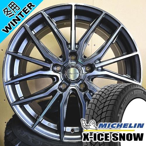 WRX S4 アコード etc ミシュラン X-ICE SNOW 225/50R17 冬タイヤ Pr...