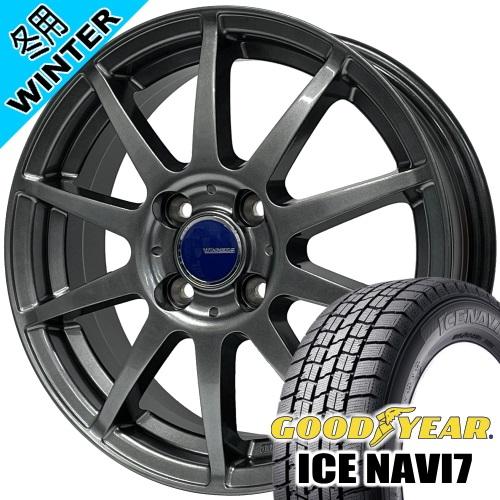 タンク ルーミー パッソ グッドイヤー ICE NAVI7 165/65R14 冬タイヤ ウィナーズ...