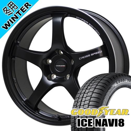 ランエボX グッドイヤー ICE NAVI8 245/40R18 冬タイヤ CROSS SPEED ...