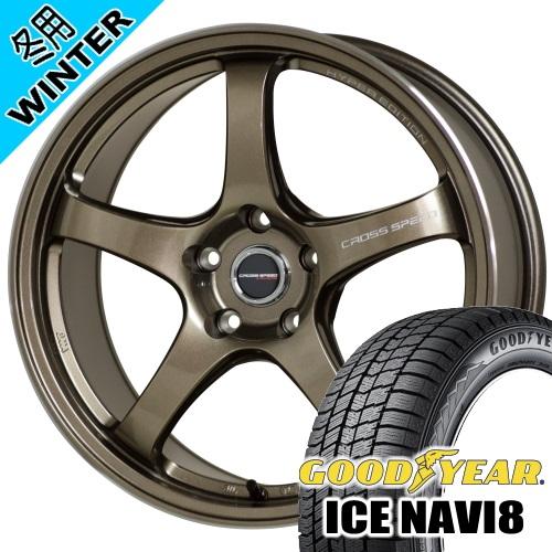 スバル WRX STI グッドイヤー ICE NAVI8 245/40R18 冬タイヤ CROSS ...