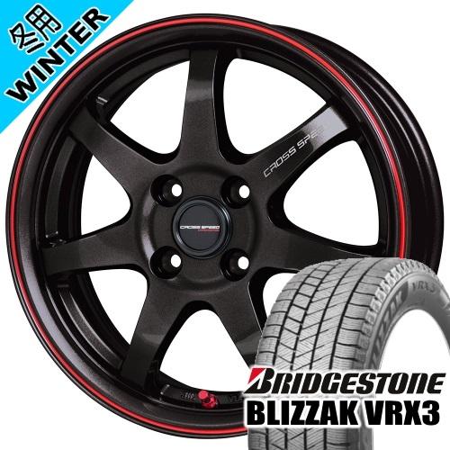 E13 ノート  ブリヂストン BLIZZAK VRX3 205/50R17 冬タイヤ CROSS ...