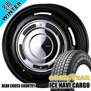 DEAN CROSS COUNTRY 160系 プロボックス・サクシード グッドイヤー ICE NAVI CARGO 175/80R14 99/98 冬タイヤ  5.0J 4穴 4/100 14インチ｜tireshop78