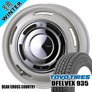 DEAN CROSS COUNTRY 160系 プロボックス・サクシード トーヨータイヤ DELVEX 935 155/80R14 88/86 冬タイヤ  5.0J 4穴 4/100 14インチ｜tireshop78