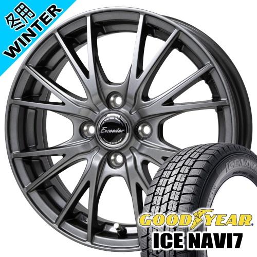 bB ヴィッツ コルト グッドイヤー ICE NAVI7 175/65R14 冬タイヤ Exceed...