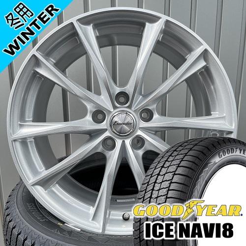 ヴェゼル オデッセイ グッドイヤー ICE NAVI8 215/60R16 冬タイヤ Exceede...