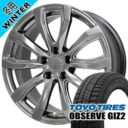 トヨタ専用 ハリアー 80系 トーヨータイヤ OBSERVE GIZ2 225/55R19 冬タイヤ...