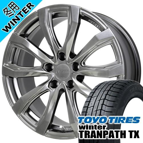 クラウンクロス 専用 トーヨータイヤ winterTRANPATH TX 225/60R18 冬タイ...