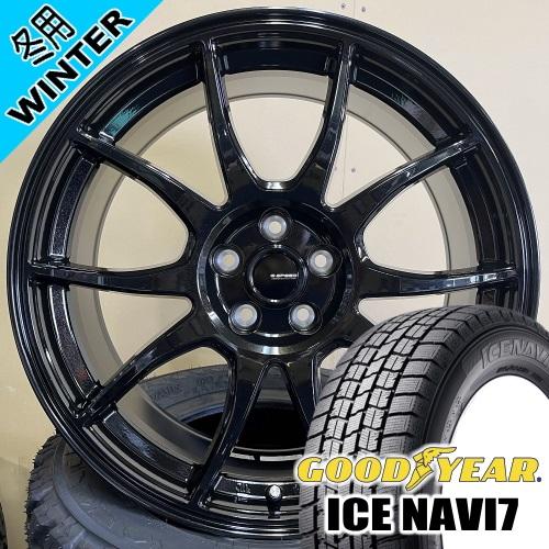 オデッセイ ヴェゼル グッドイヤー ICE NAVI7 215/55R17 冬タイヤ G・Speed...