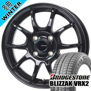 軽自動車 ブリヂストン BLIZZAK VRX2 145/80R12 冬タイヤ G・Speed G-06 12×3.50B 4穴 4/100 12インチ｜tireshop78