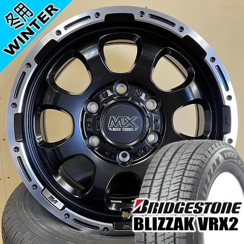 200系 ハイエース 専用 ブリヂストン BLIZZAK VRX2 215/65R16 冬タイヤ M...