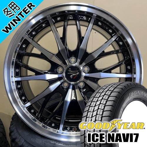 オデッセイ ヴェゼル グッドイヤー ICE NAVI7 215/55R17 冬タイヤ Preciou...