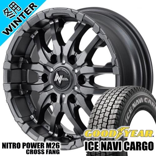 NITRO POWER M26 CROSS FANG キャラバン 専用 グッドイヤー ICE NAV...