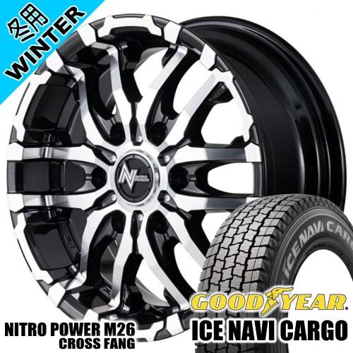 NITRO POWER M26 CROSS FANG キャラバン 専用 グッドイヤー ICE NAV...