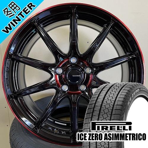 CX-3 ティアナ L33ピレリ ICE ZERO ASIMMETRICO 215/60R16 冬タ...