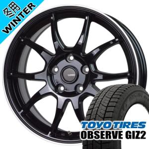 ティアナ J32 ステージア etc トーヨータイヤ OBSERVE GIZ2 205/65R16 冬タイヤ G・Speed P-06 16×6.5J 5穴 5/114.3 16インチ