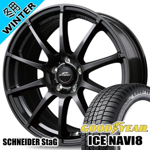 WRX S4 アコード etc グッドイヤー ICE NAVI8 225/50R17 冬タイヤ SC...