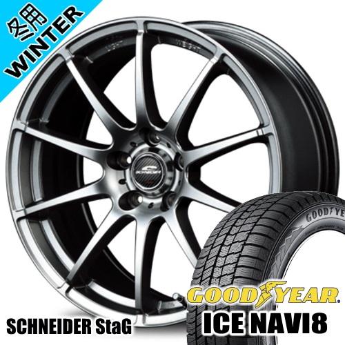 トヨタ専用 アルファード ヴェルファイア グッドイヤー ICE NAVI8 215/65R16 冬タ...