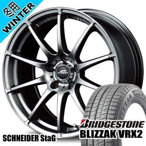 GRヤリス ブリヂストン BLIZZAK VRX2 215/45R17 冬タイヤ SCHNEIDER...