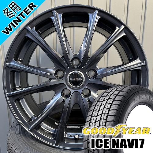 ヴェゼル オデッセイ グッドイヤー ICE NAVI7 215/60R16 冬タイヤ WAREN W...